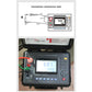 VTSYIQI High Voltage Insulation Resistance Tester 5KV Insulation Resistance Tester with Resolution 0.01MΩ Range 0.01MΩ-10TΩ  Rated Voltage 100V 250V 500V 1000V 2500V 5000V 500 Groups Data Storage