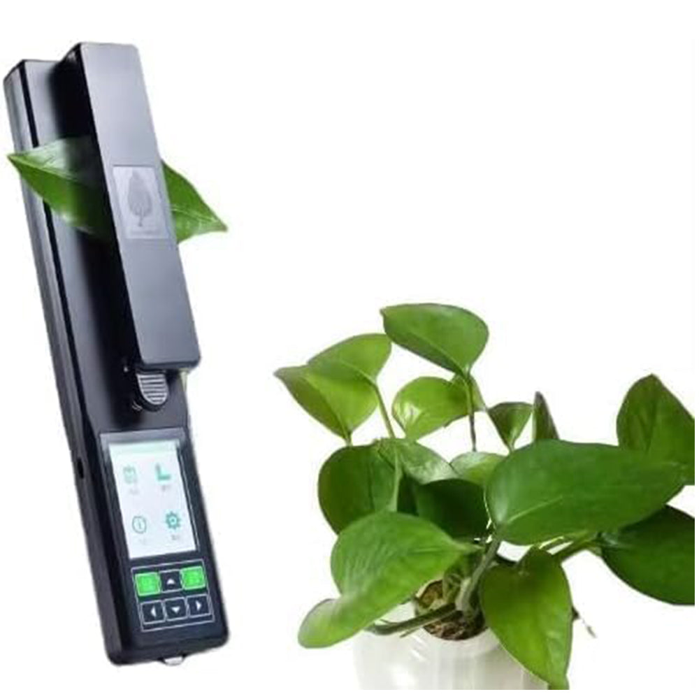 VTSYIQI Portable Leaf Area Meter Handheld Living Leaf Area Meter with Width Range 0-155mm Length Range 0-2000mm Store 5000 Sets Of Data Measurement Accuracy ± 2% LCD Large Liquid Crystal Display Type-C interface