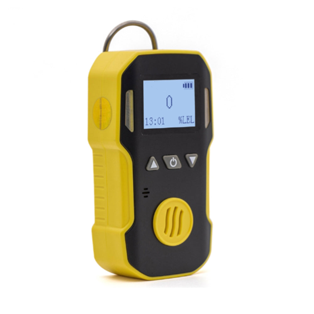 VTSYIQI C6H6 Detector Handheld Benzene Gas Monitor with Measurement Range from 0 to 100ppm Accuracy ≦ 5% F.S. Advanced Self-examination and self-renovation function LCD Display Screen for Combustible Gas Detection