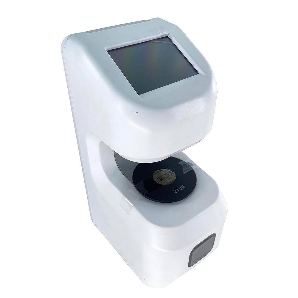 VTSYIQI Multi Apertures Haze Meter Transmission Hazemeter with Aperture 21mm 15mm 12mm Measurement Range 0-100% Resolution 0.01% Repeatability 0.02 Light Source CIE-ACIE-C CIE-D65 2.8 Inch Touch Screen