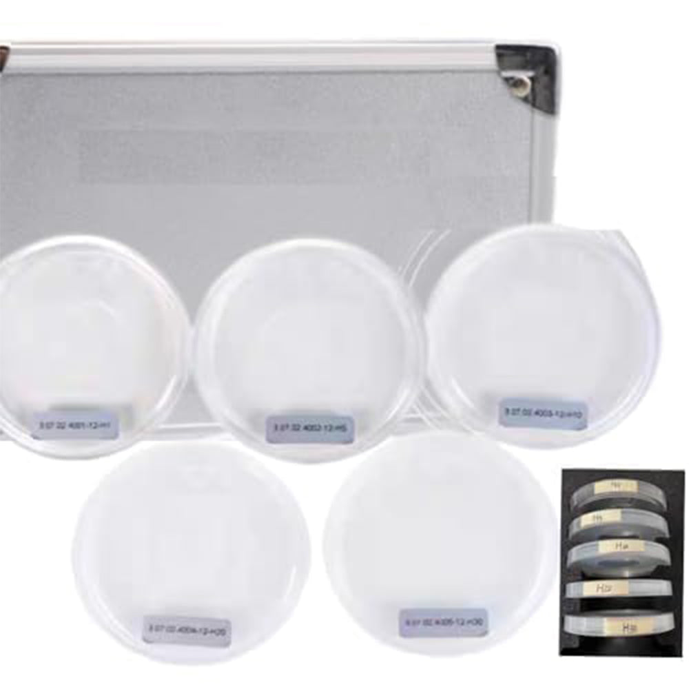 VTSYIQI Hazemeter Calibration Plate Set with Five Haze Value 1 5 10 20 30 for All Kinds Haze Meter Check and Calibrate