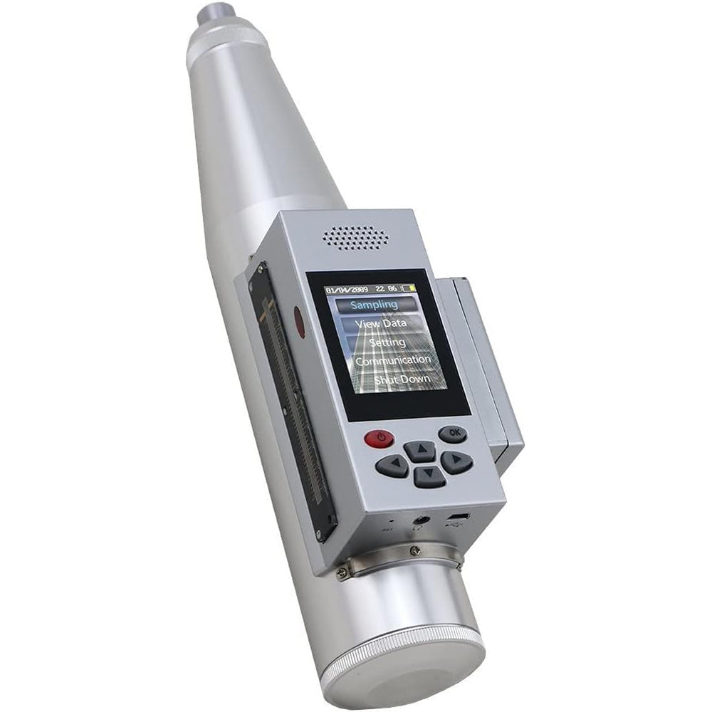 VTSYIQI Digital Voice Rebound Test Hammer Resiliometer with Range 10 to 60MPa Interface USB2.0 Steel Anvil 80±2 High-Resolution LCD Color Screen Display NDT Testing Machine GB/T9138-1988 Standards