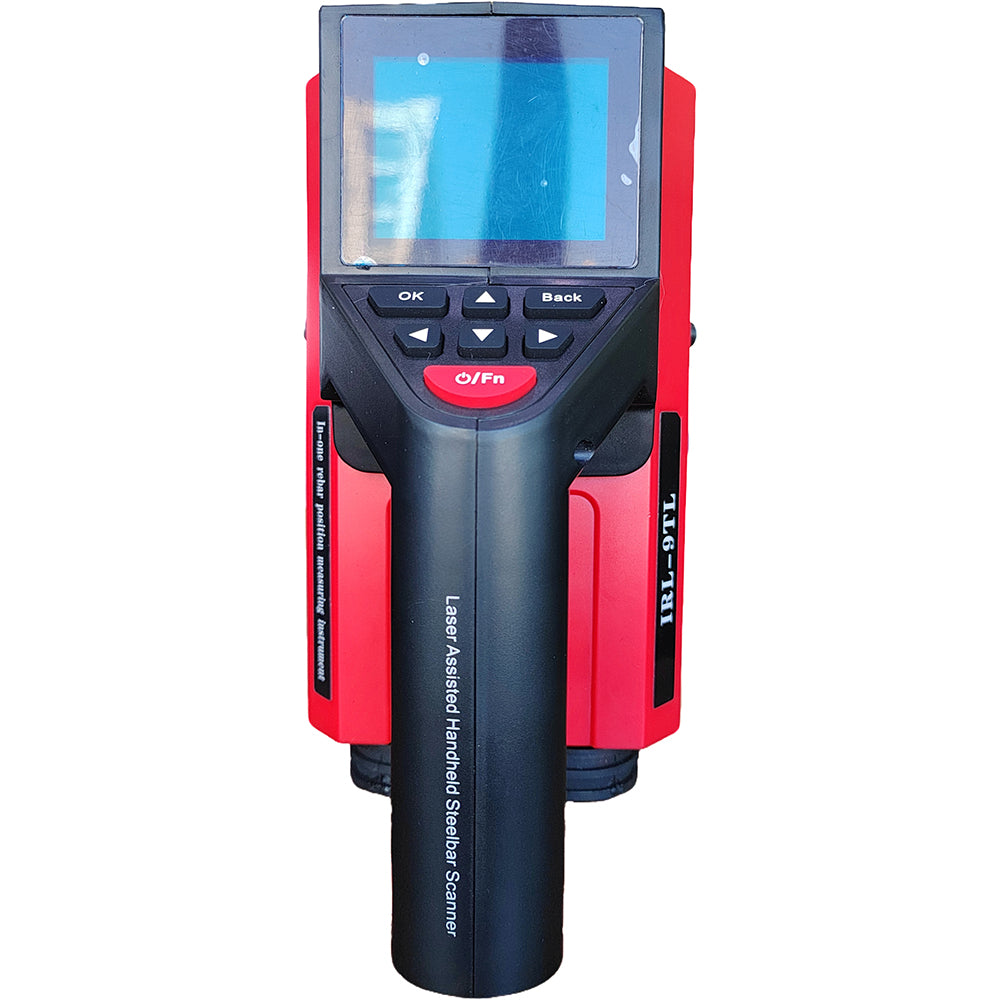 VTSYIQI Integrated Rebar Scanner Rebar Detector Concrete Rebar Locator Reinforcement Tester with Bar Diameter Φ6mm～Φ50mm USB Interface Waveform Network Profile Multi-Mode for Steel Bar Thickness