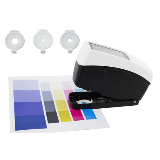 VTSYIQI Spectrophotometer Handheld Spectrophotometer with Φ11mm Φ6mm Φ3mm Apertures 16 Groups Sensors Accuracy 0.01 Repeatability *ab≤0.02 for Large Small Products Color Difference Detection