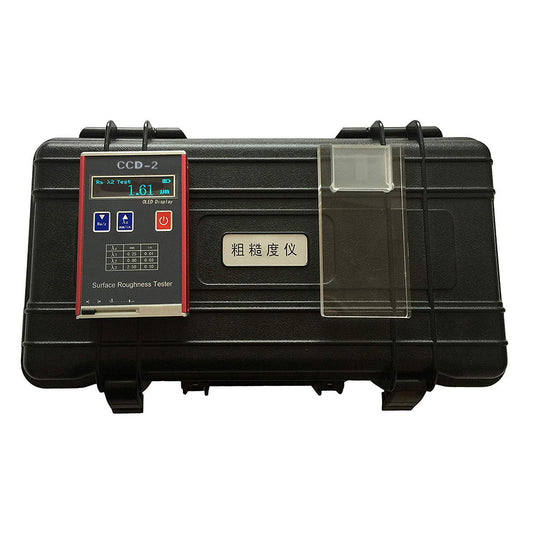 VTSYIQI Surface Roughness Gauge Meter Surface Roughness Tester with Indication Accuracy 0.01μm Stroke Length 6mm Testing Parameters (µm）Ra Rz Rq Rt Measuring Range Ra Rq 0.05~15.0μm Rz Rt 0.1~50.0μm