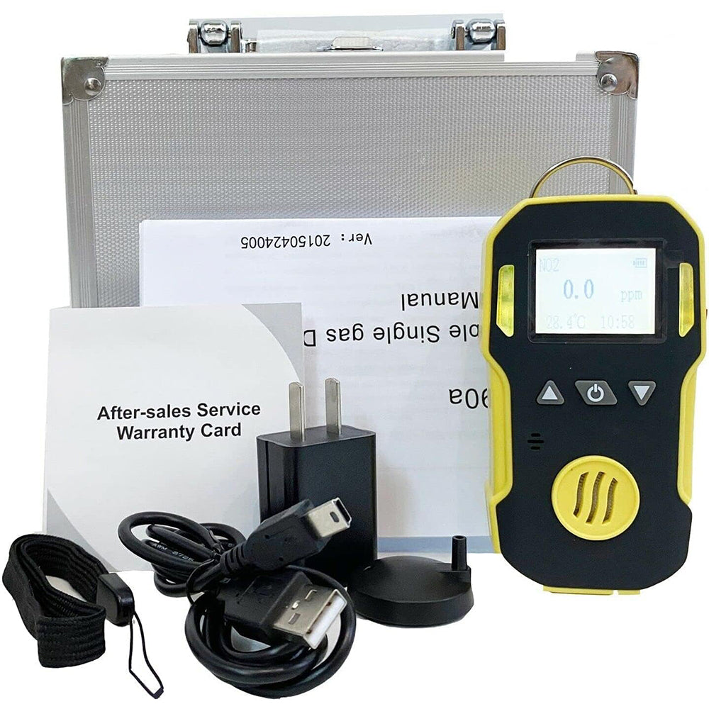 VTSYIQI Chlorine Gas Detector Tester CL2 Gas Monitor Chlorine Gas Concentration Measurement with Measuring Range 0 to 20ppm Resolution 0.1ppm