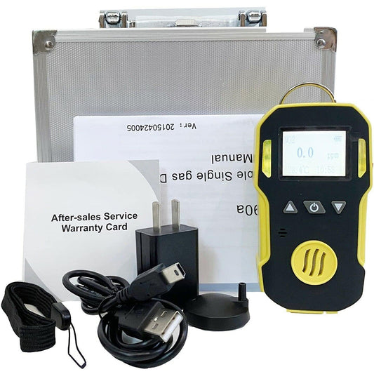 VTSYIQI Chlorine Detector Tester CL2 Gas Monitor Chlorine Gas Concentration Measurement with Measuring Range 0 to 20ppm Resolution 0.1ppm