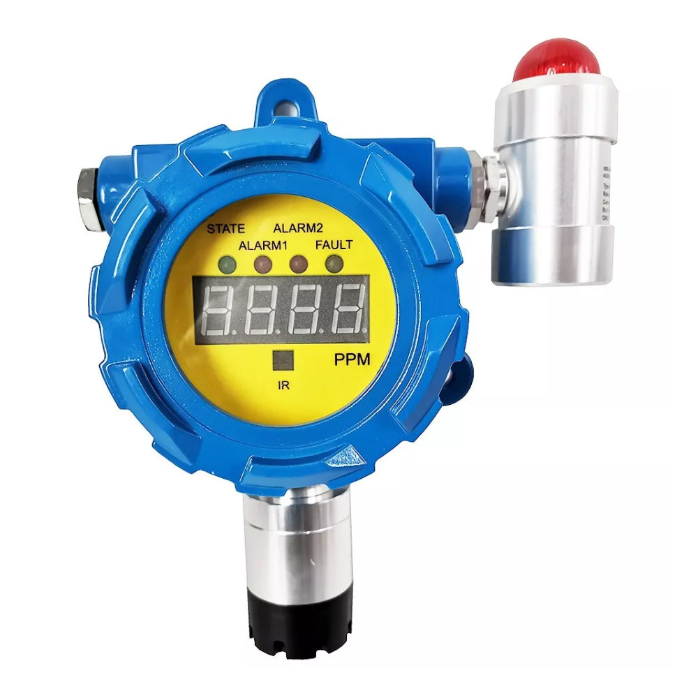 VTSYIQI Chlorine Gas Detector CL2 Gas Detector Chlorine Gas Concentration Monitor with Measruing Range 0 to 20ppm Resolution 0.1ppm Wall-Mounted 4-20mA and RS485 Input L-Alarm 5ppm H-Alarm 10ppm