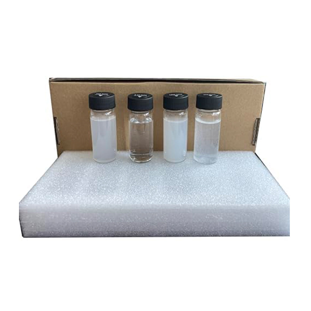 VTSYIQI Standard Calibration Solution Kit Turbidimeter Calibration Solution for Digital Water Turbidity Meter TB200 with 4 PCS Solution Range 0.02NTU 200NTU 500NTU 1000NTU