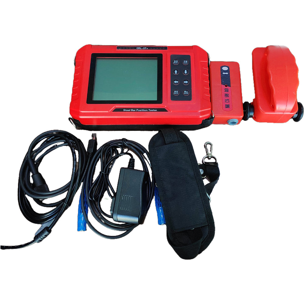 VTSYIQI Rebar Scanner Concrete Rebar Locator Detector with Diameter Nominal Scale Range Ф6mm～Ф32mm Protective Layer Thickness First Range Range 6mm ~ 90mm for Determining Position and Distribution of Steel Bar in The Concrete