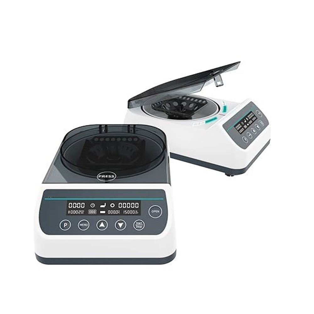 VTSYIQI High Speed Centrifuge Mini Centrifuge Machine with Rotation Speed 1000-12000rpm±5% 2 in 1 Centrifuge Rotor Max Relative Centrifuge Force 9660xg Digital Display and Keypad Control