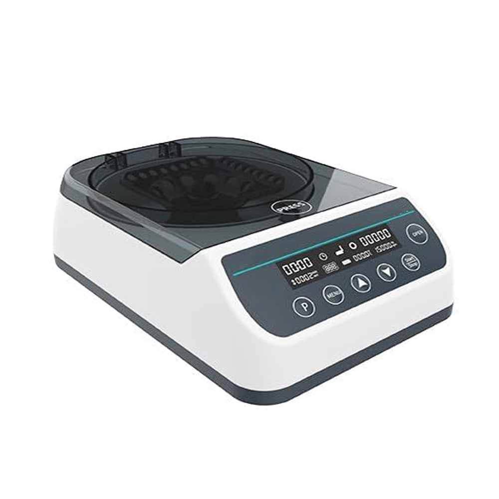 VTSYIQI High Speed Centrifuge Mini Centrifuge Machine with Rotation Speed 1000-12000rpm±5% 2 in 1 Centrifuge Rotor Max Relative Centrifuge Force 9660xg Digital Display and Keypad Control