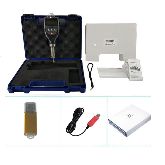 VTSYIQI Fruit Firmness Penetrometer Sclerometer Hardness Tester Include USB and Software