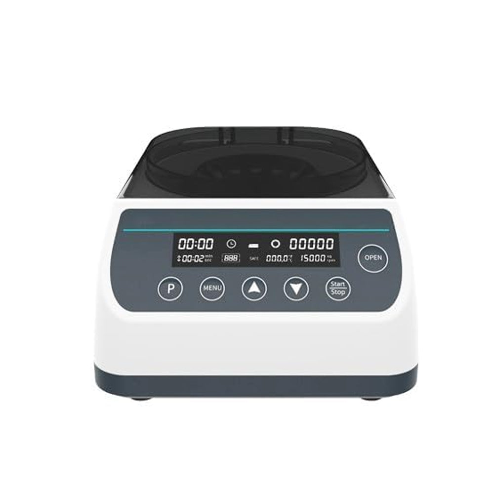 VTSYIQI High Speed Centrifuge Mini Centrifuge Machine with Rotation Speed 1000-12000rpm±5% 2 in 1 Centrifuge Rotor Max Relative Centrifuge Force 9660xg Digital Display and Keypad Control