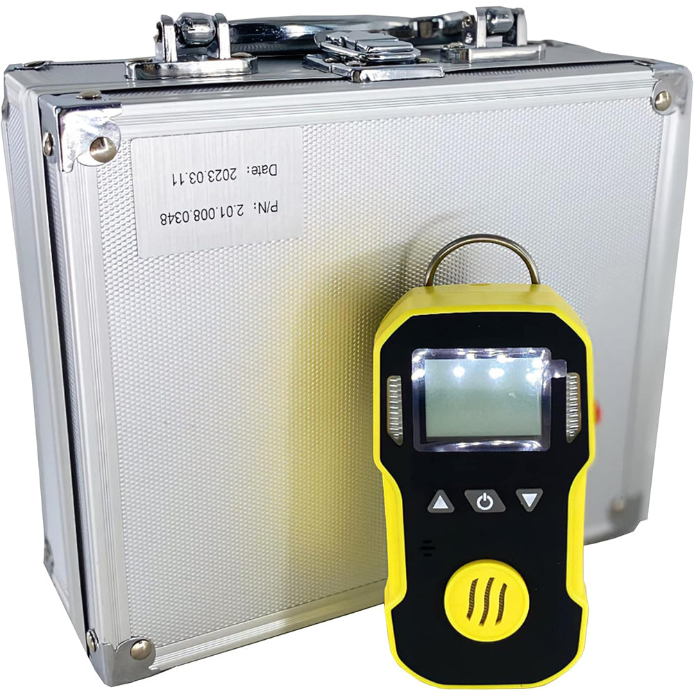 VTSYIQI CLO2 Detector Portable Single Gas Detector with Explosive Proof Housing Resolution 0.1ppm L-alarm 50ppm H-alarm 150ppm Measuring Range 0-50ppm Accuracy ≦ 5% F.S.