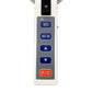 VTSYIQI Cable Tension Meter Digital Rope Tension Meter Tester with Tension Range 50 to 2500cN Measuring Head Width 116mm Three Working Modes Real-time Hold and Peak for Measuring the Tension of Filamentous and Linear Materials and Other Industries