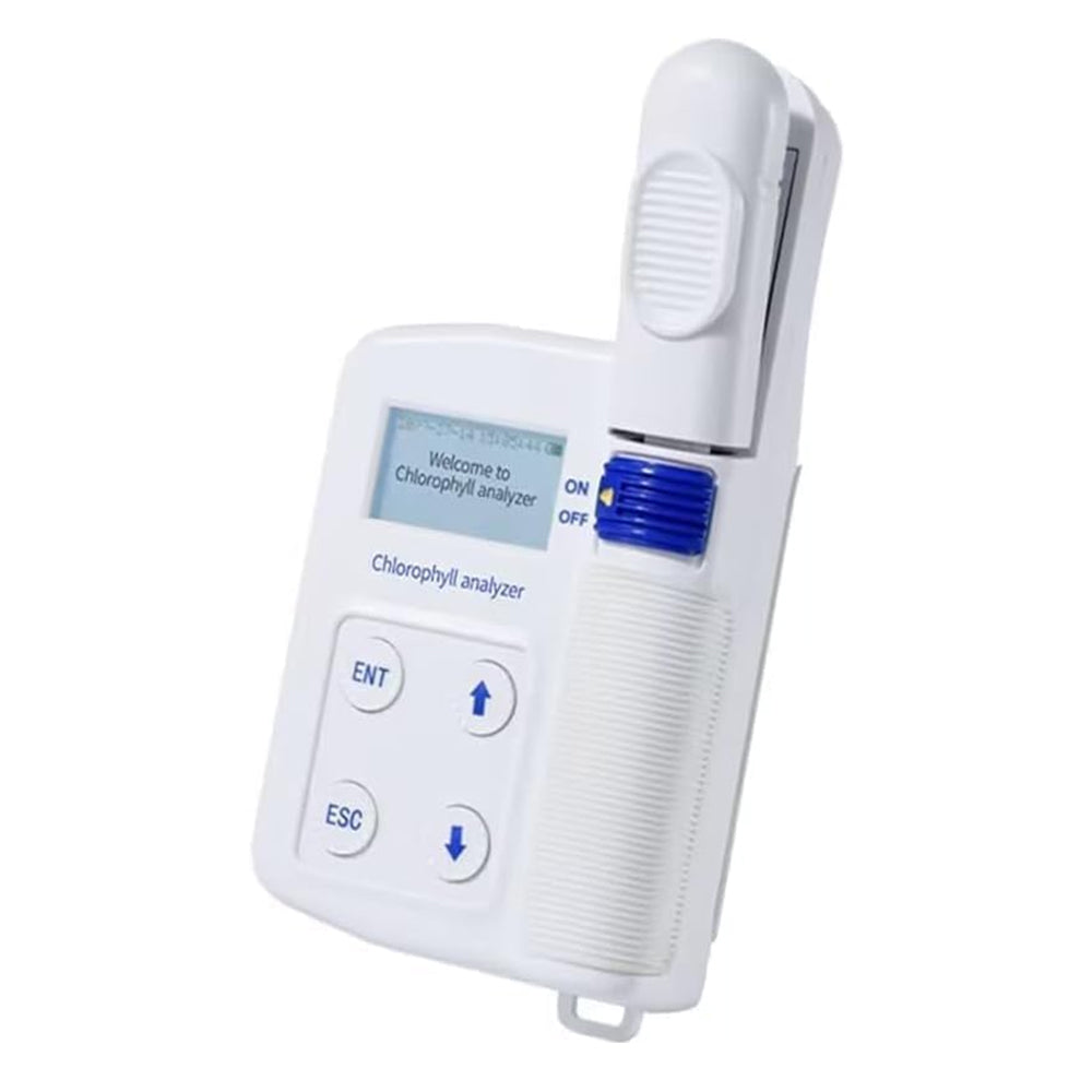 VTSYIQI Chlorophyll Tester Digital Chlorophyll Content Meter with Measuring Range 0.0 to 99.9 SPAD Measurement Precision Within ±1.0 SPAD Unit (SPAD Is Between 0-50) for Measuring Chlorophyll Content