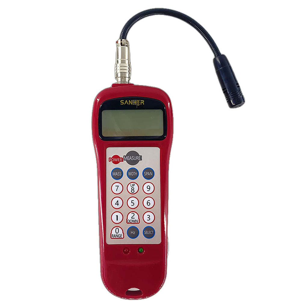 VTSYIQI Sonic Belt Tensioner Belt Tension Meter GaugeTester with Frequency Range 10Hz to 5000Hz Data Storage Function Automatic Sensitivity Calibration Tension Range 0.01 to 99900N 500 Groups Data Storage