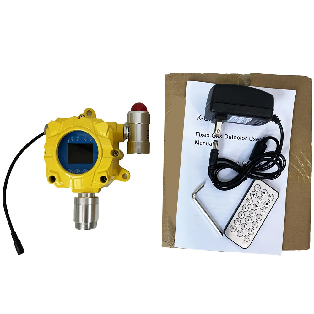 VTSYIQI CLO2 Gas Detector ClO2 Gas Leak Alarm with Resolution 0.1ppm Measuring Range 0 to 50ppm Installation Method Wall-mounted for ClO2 Gas Test