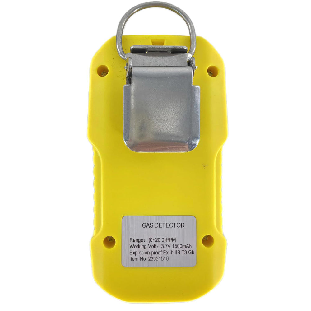 VTSYIQI Sulfur Dioxide Gas Detector SO2 Gas Leak Alarm Toxic Gas Concentration Testing Machine with Measuring Range 0 to 20ppm Resolution 0.1/1ppm Visual Audible Alarm