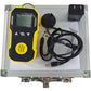 VTSYIQI C6H6 Gas Detector Portable Benzene Monitors with Self-adjustment Function Measurement Range from 0 to 100ppm Accuracy ≦ 5% F.S. L-alarm 20ppm H-alarm 50ppm for Making Continuous Detection to Combustible and Toxic Gases