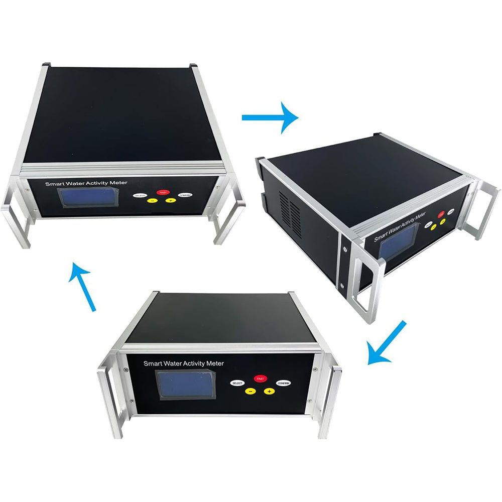 VTSYIQI Medidor De Actividad De Agua De Sobremesa Probador Con 1 Sensor De Actividad De Agua WSC-4 Rango De Medición 0～1.000aw Temperatura -10℃～50℃ Tiempo De Medición 5～40min Repetibilidad ≤0.008aw Medición Automática