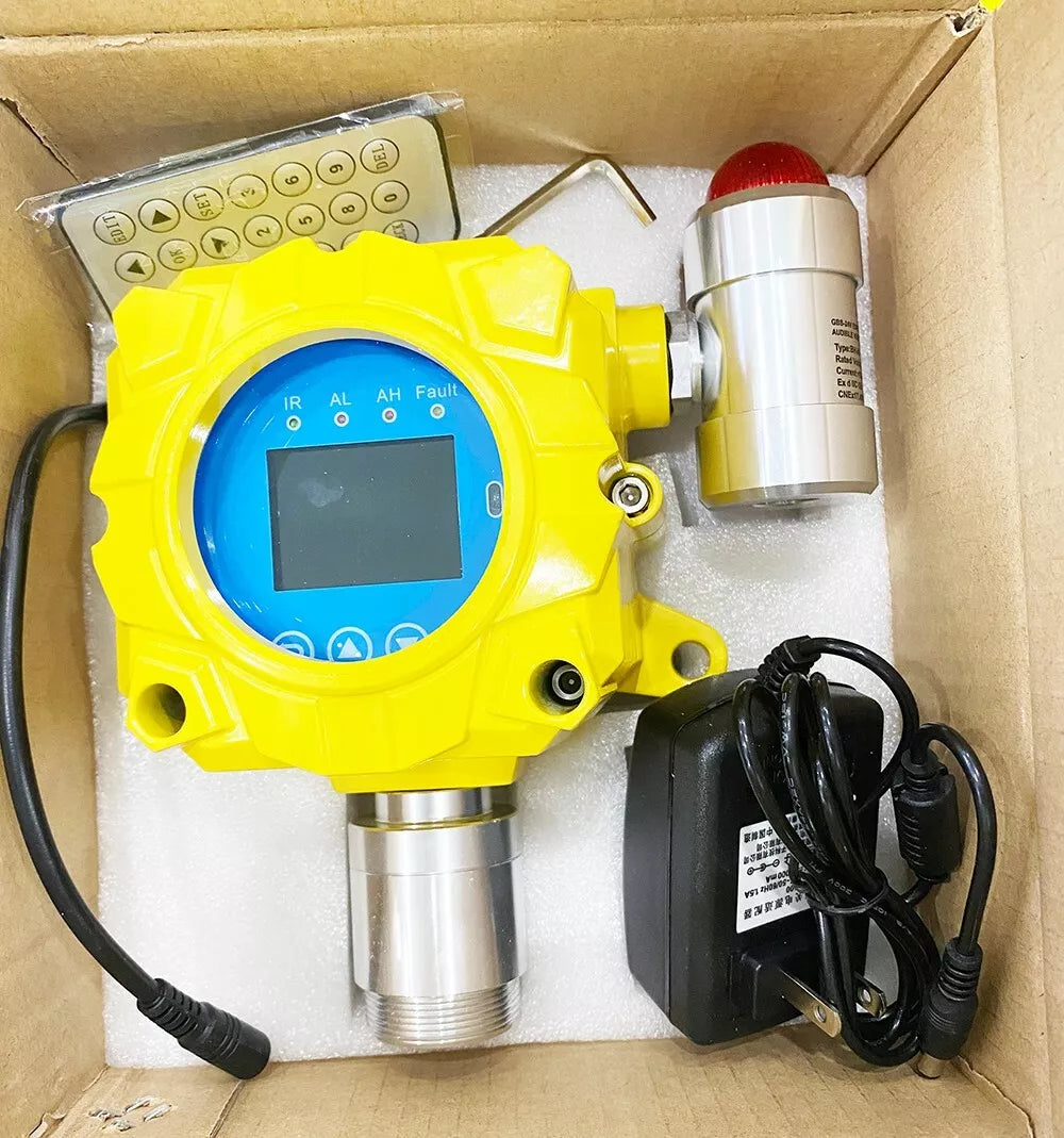 VTSYIQI Chlorine Gas Detector CL2 Monitor Chlorine Concentration Tester with Measurement Range 0 to 20ppm Detection Accuracy≤±3% F.S Resolution  0.1ppm for Surving the Density of Chlorine Gas in Municipal Administration Industry