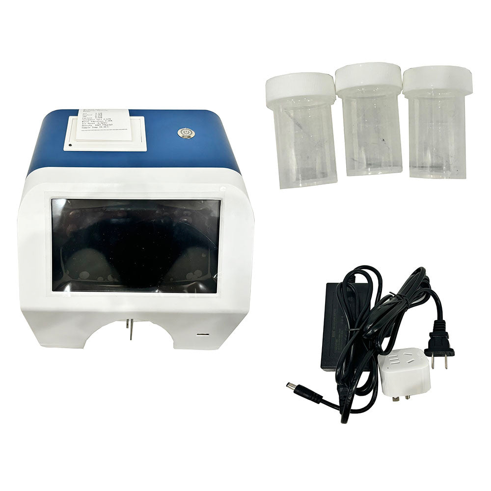 VTSYIQI Ultrasonic Milk Analyzer Dairy Composition Analyzer Tester Detector with USB Interface Thermal Printer For Fat Solids Density Added Water Lactose and Protein Test