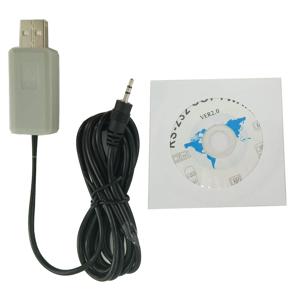 VTSYIQI The USB Data Cable with Software for Handheld Water Activity Meter Connect to PC