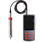 VTSYIQI Ultrasonic Hardness Gauge Ultrasonic Durometer with Force 49N 5kgf Manual Probe Range HV50~1599 HRC20~68 HB85~650 Accuracy ±4%HV ±4%HB ±1.5HR for Measuring Groove Tooth Flanks Gear Roots