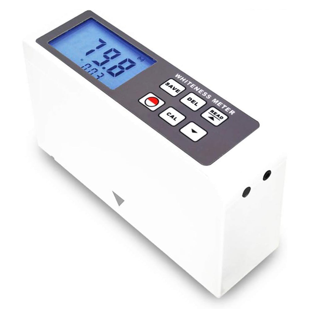 VTSYIQI Digital whiteness meter Tester Leucometer 0 to 120 for material surface white measurement Paint Paper Powder Salt Flour