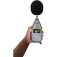 VTSYIQI Professional Class 1 Sound Level Meter Digital Sound Level Meter with Meas. Range 25dB(A)~140dB(A) Frequency Range 10Hz~20kHz AC DC RS232 USB Outputs Time Weighting F S I Peak Self-generated Noise <18dBA