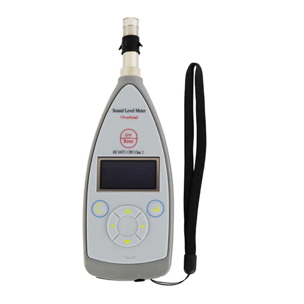 VTSYIQI Class 2 Sound Level Meter Sound Noise Meter Digital Integrating Sound Decibel Meter with Factory Noise InvestigeIntegrating Function Range 20Hz-12.5kHz 30dB(A)-130dB(A) 8000 Groups Storage