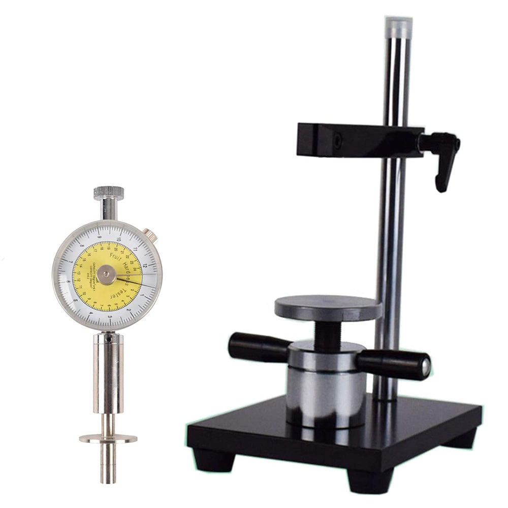 VTSYIQI Fruit Penetrometer Test Stand Include FHT804 Fruit Firmness Tester Sclerometer Hardness Tester