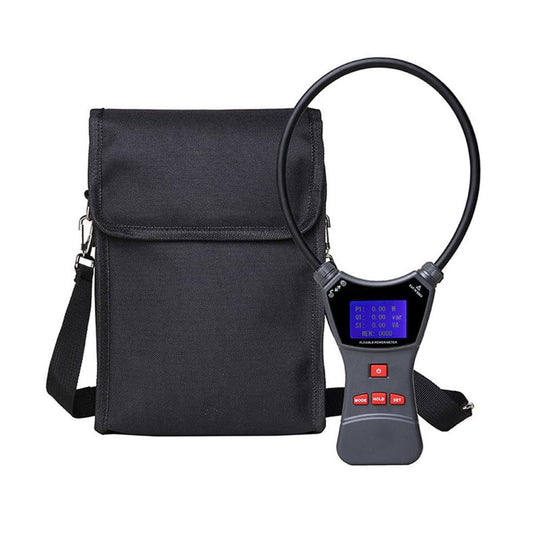 VTSYIQI Three Phase Flexible Clamp Power Meter Flexible Clamp Power Tester with CoilLength 950mm Coil Inner Diameter φ300mm for Testing 3-Phase AC Voltage Leakage Current and so on