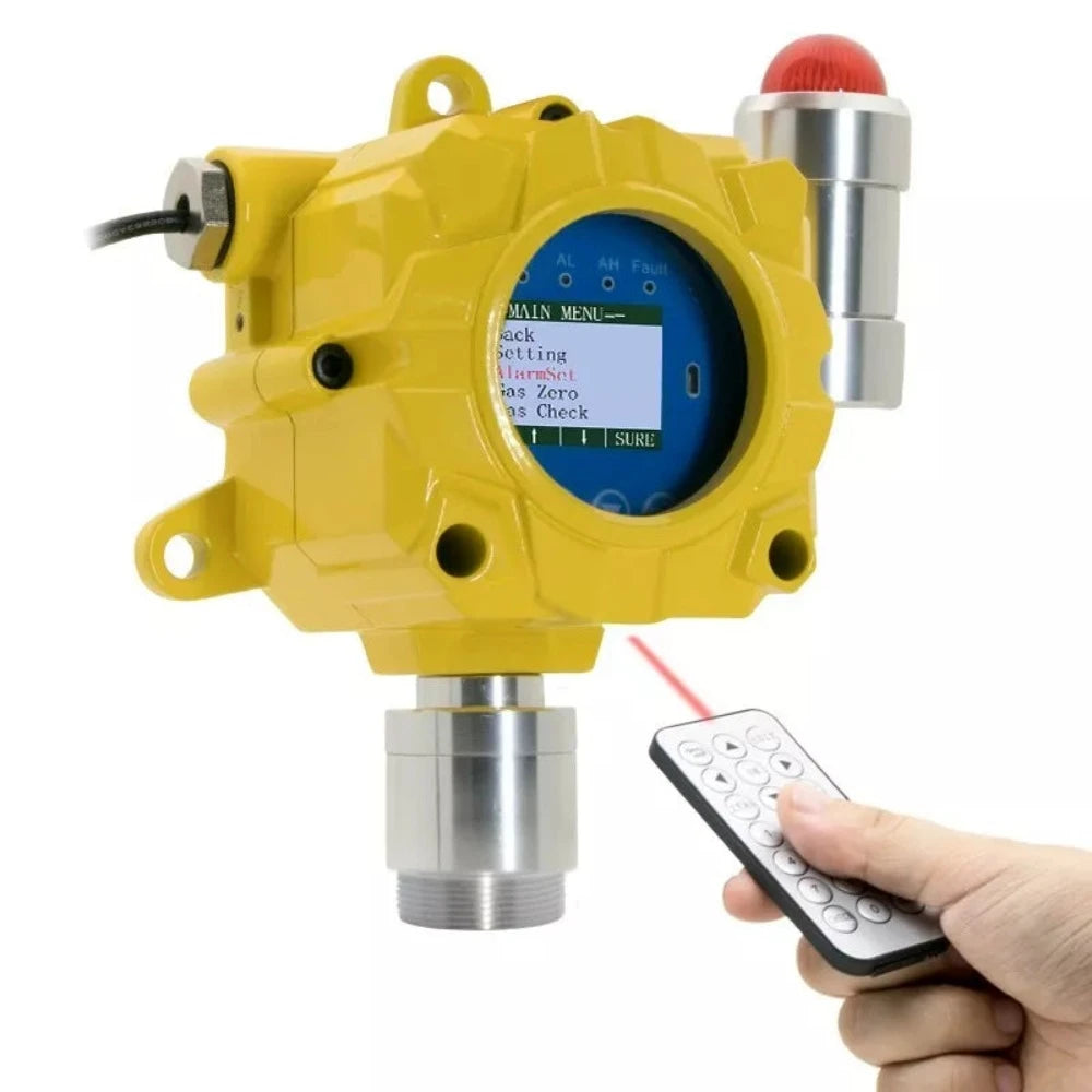 VTSYIQI Combustible Gas Detector EX Gas Monitor Fixed Combustible Gas Meter with Measuring Range from 0 to 100%lel Detection Accuracy≤±3% F.S Resolution for Gauging Combustible Gases Municipal Industry