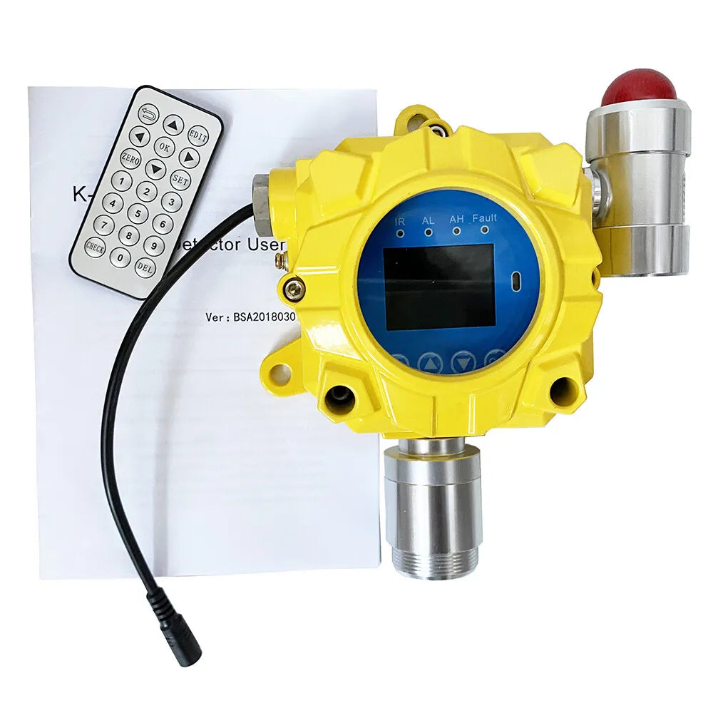 VTSYIQI Sulfur Dioxide Gas Detector SO2 Gas Tester SO2 Leakage Monitor with Range 0 to 20PPM Resolution 0.1PPM for Warehouse Chemical Medicine Gas Detection