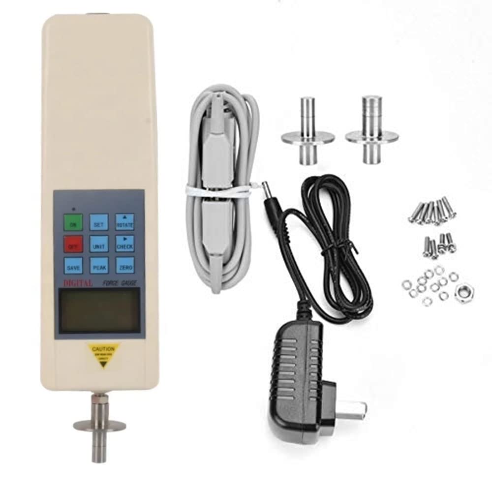 VTSYIQI Fruit Hardness Tester Fruit Penetrometer with 2 Pressure Head Diameter 11.1mm and 7.9mm