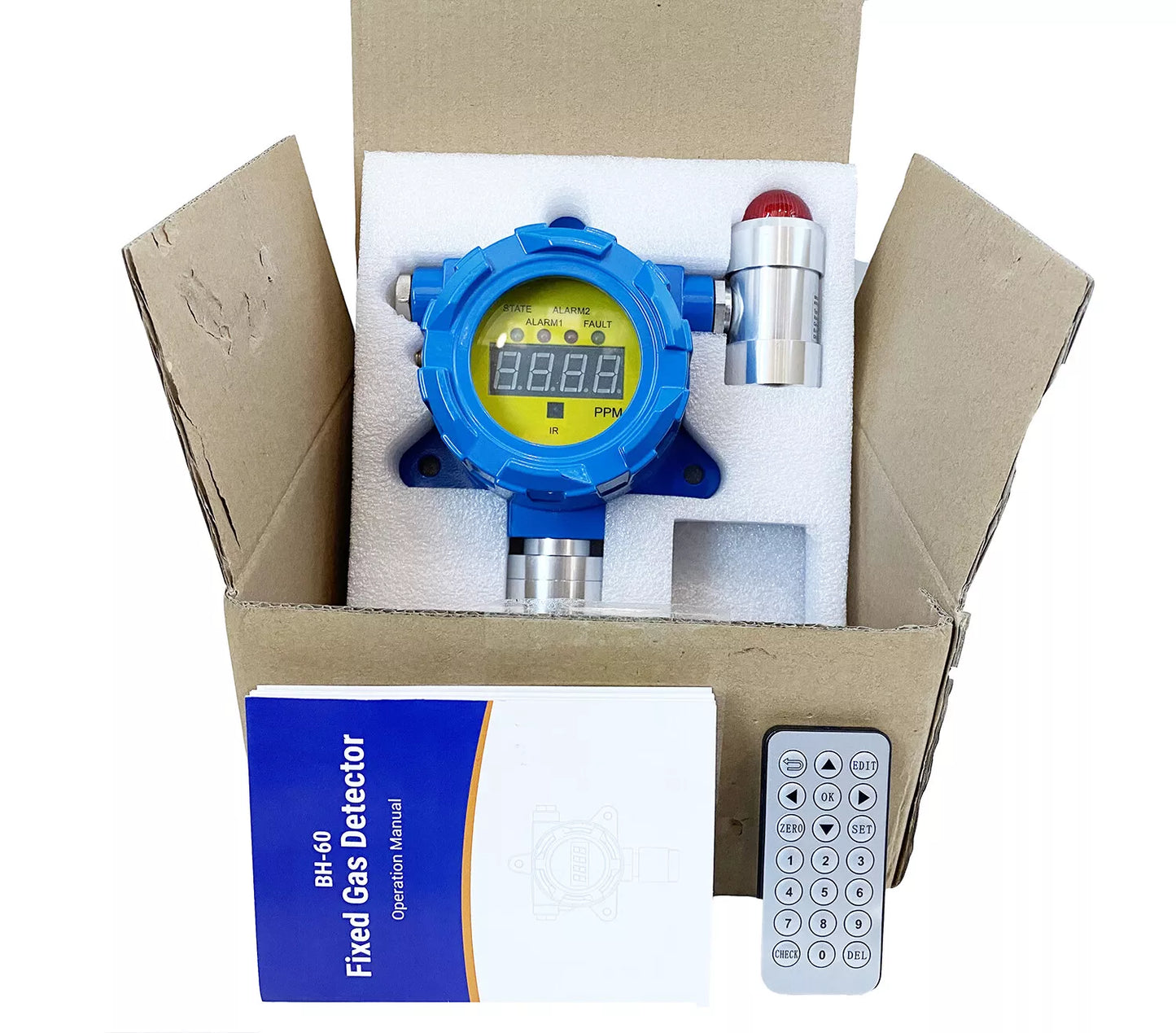 VTSYIQI Chlorine Dioxide Gas Detector CLO2 Gas Detector CLO2 Gas Monitor With Measurement Range 0 to 50ppm Resolution 0.1ppm for Gas Test of Metallurgical Indusry