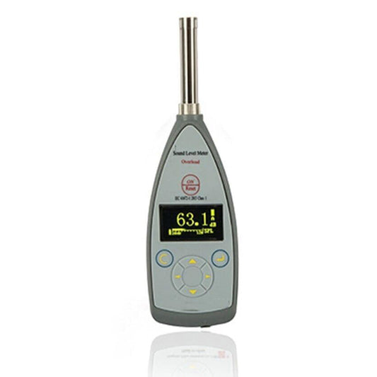 VTSYIQI Portable Class 1 Sound Level Meter Integrating Sound Level Tester Multifunctional Noise Measurement with Integrating Function 10 Hz-20 kHz 25dB(A)-140dB(A) 8000 Groups Storage AC DC USB RS232