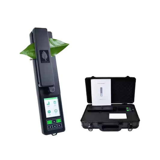 VTSYIQI Portable Leaf Area Meter Handheld Living Leaf Area Meter with Width Range 0-155mm Length Range 0-2000mm Store 5000 Sets Of Data Measurement Accuracy ± 2% LCD Large Liquid Crystal Display Type-C interface