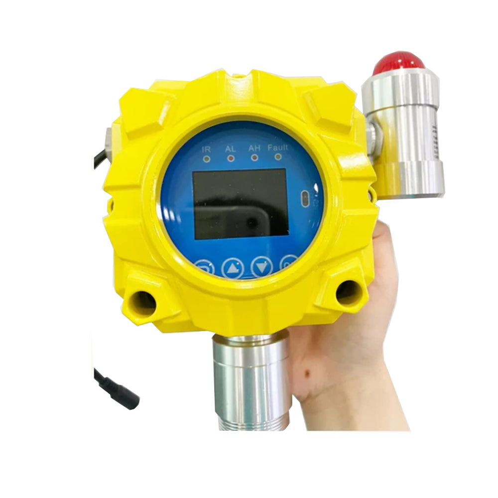 VTSYIQI Nitrogen Oxide Gas Detector Fixed NOX Gas Monitor Analyzer with Remote Control Measuring Range from 0-20ppm Resolution 0.1ppm for Gas Detection in the Metallurgical Petroleum Chemical Municipal and Other Industries