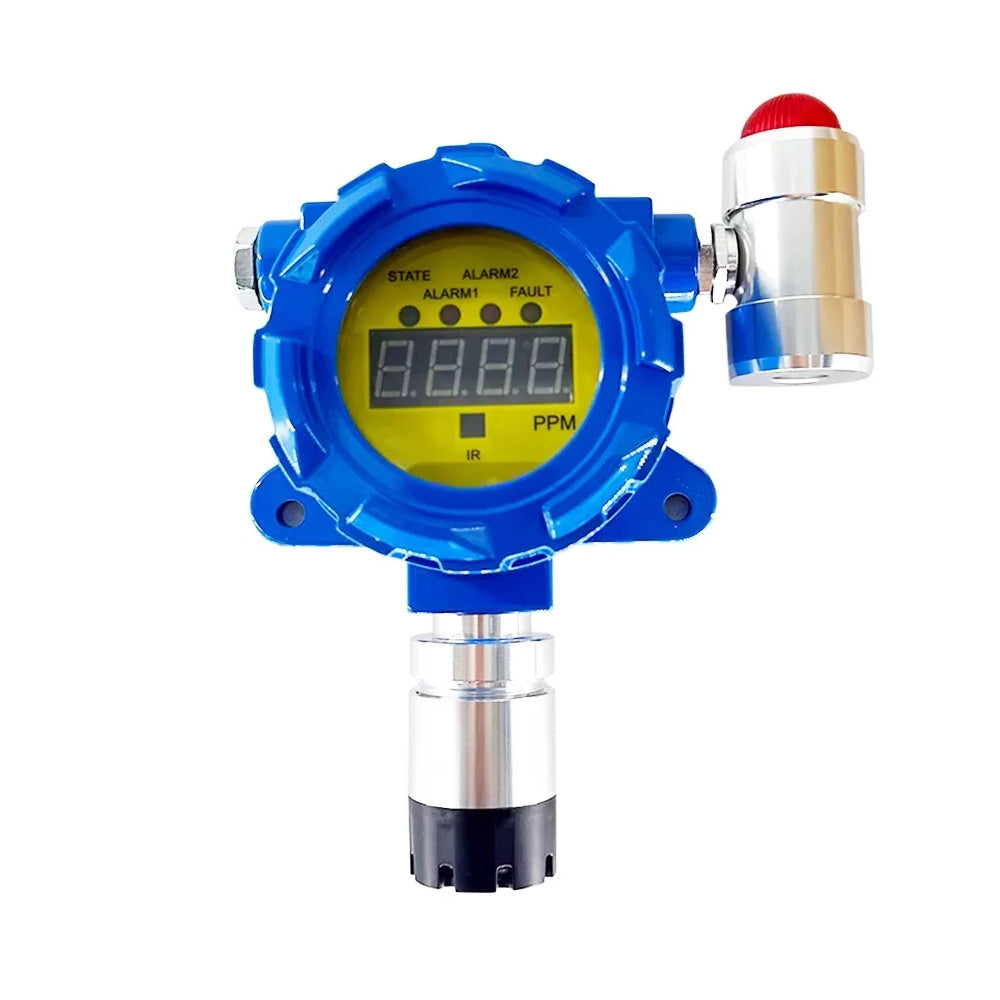 VTSYIQI Sulfur Dioxide Gas Detector SO2 Gas Detector SO2 Gas Leak Alarm Monitor with Measurement Range 0-20ppm Resolution 0.1/1ppm for Petroleum Chemical and Municipal Industry Gas Detection