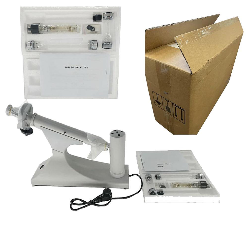 VTSYIQI Polarimeter Disc Polarimeter Manual Polarimeter with Range from -180° to +180° Accuracy 0.05° Scale Value 1° Magnifier 3X Light Source Sodium Lamp for Measuring Optically Active Substances