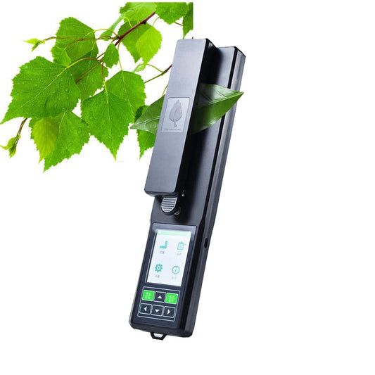 VTSYIQI Leaf Area Detector Handheld Leaf Area Meter with Length Range 0-2000mm Width Range 0-155mm Resolution 0.01cm2 LCD Large Liquid Crystal Display No Computer Interface Non-destructively Measure Leaf Area