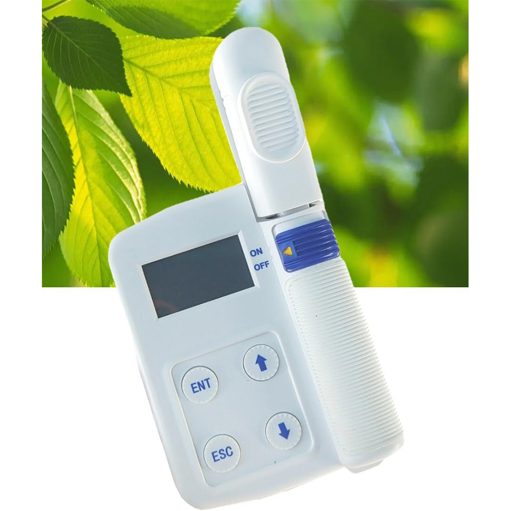 VTSYIQI Chlorophyll Tester Digital Chlorophyll Content Meter with Measuring Range 0.0 to 99.9 SPAD Measurement Precision Within ±1.0 SPAD Unit (SPAD Is Between 0-50) for Measuring Chlorophyll Content