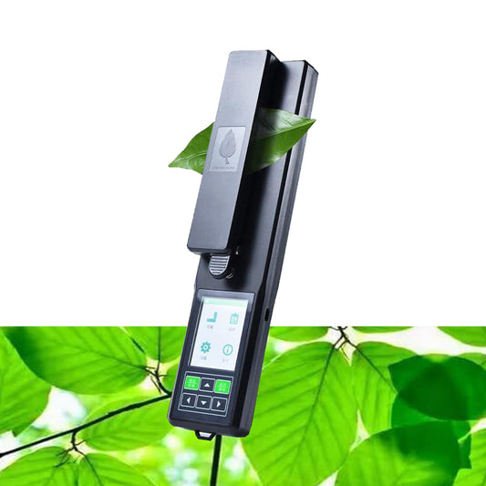 VTSYIQI Handheld Leaf Area Meter Leaf Area Detector with Non-destructively Measure Leaf Area Type-C interface Measurement Accuracy ± 2% Width Range 0-155mm Length Range 0-2000mm Resolution 0.01cm2 Store 5000 Sets Of Data