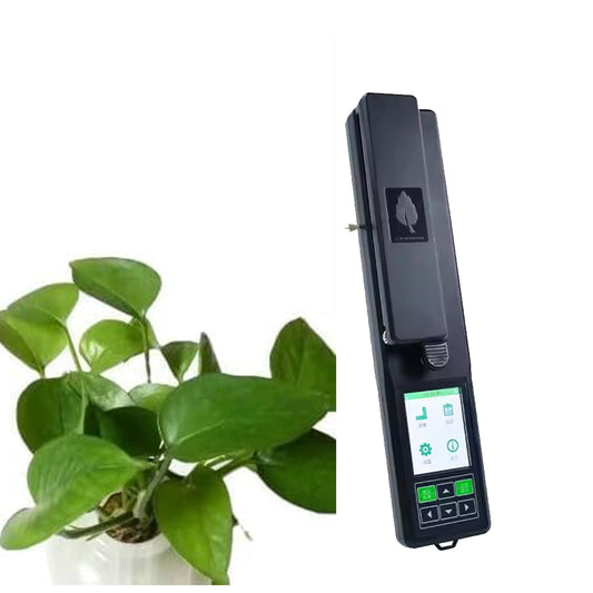 VTSYIQI Leaf Area Measurement Portable Leaf Area Meter with Store 5000 Sets Of Data Measurement Accuracy ± 2% Width Range 0-155mm Length Range 0-2000mm Type-C interface LCD Large Liquid Crystal Display