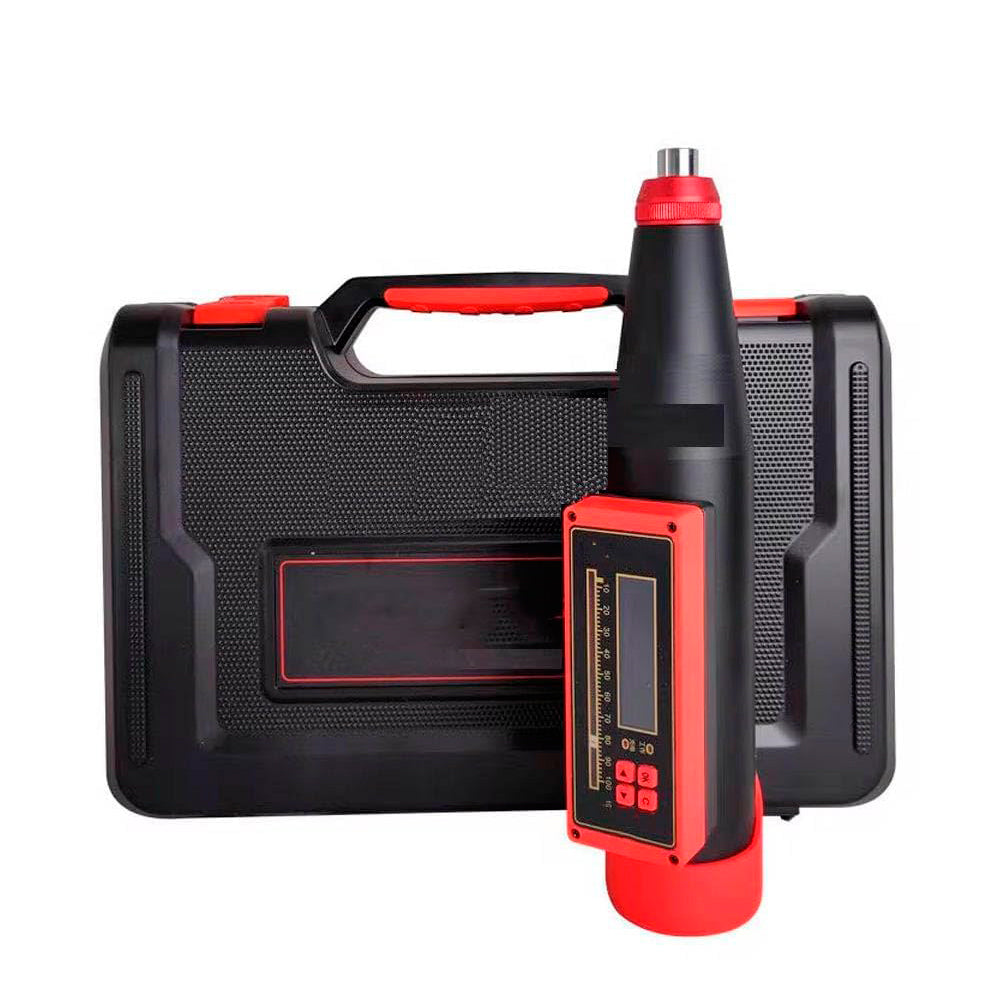 VTSYIQI Concrete Hammer Tester Digital Concrete Rebound Tester Hammer with Test Test Range 10-60MPa Stiffness of Spring 785±30.0N/m USB Communication Port  OLED Display 999 Data Storage