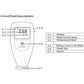 VTSYIQI Medidor De Actividad De Agua Analizador Monitor Medidor De Actividad De Agua En Alimentos Con Cable De Datos USB y Software Precisión ±0,02aw Pantalla Digital LCD Rango 0 a 1,0aw Para Frutas, Verduras y Alimentos